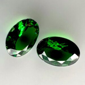 Natural Pair of Tsavorite Garnets 1.53 ct - RARE