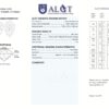 ALGT CERTIFICATE