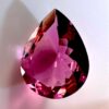 تورمالين وردي رائع 0.99 قيراط – 9 × 6.8 مم – لون مشرق وبريق للمجوهرات الثمينة