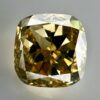 Natural greenish yellow diamond, untreated, with certificate, elegant cut and exceptional brilliance, offering a rare combination of green and yellow hues.