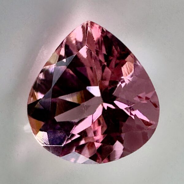 Natural Salmon Pink Tourmaline 0.75 ct - 6.2 x 5.8 mm