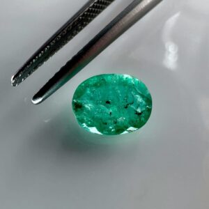 Natural Emerald 1.27 ct - 8.1 x 6.2 mm - Zambian Gemstones