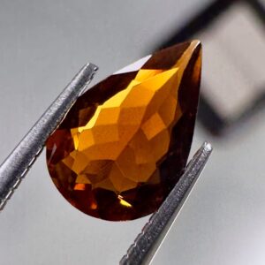 Natural Orange Tourmaline 1.03 ct - Faceted Gemstone