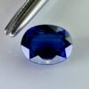 Natural Blue Kyanite gemstone, 1.83 carat, with intense sapphire-like hues and beautiful clarity.