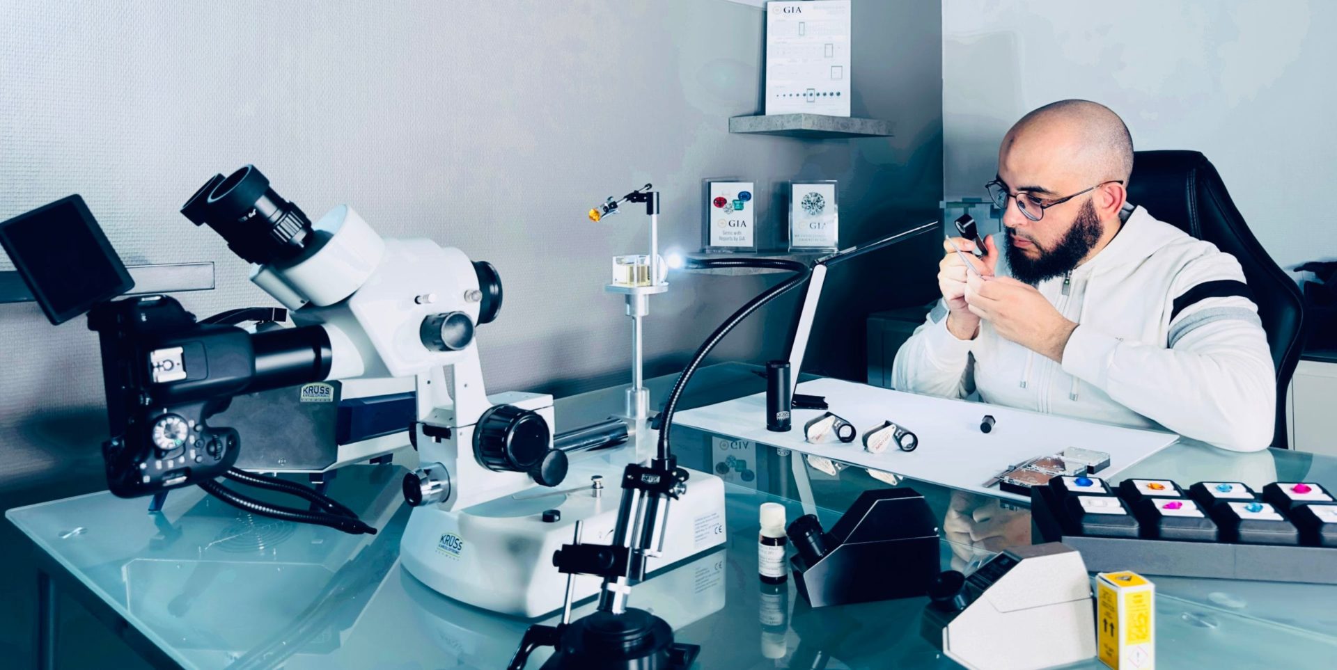 Accredited gemology training